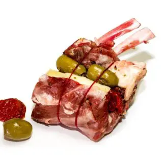 Gevulde lamsrib-eye, van Texels lam