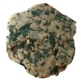 Spinazie burger met Roomkaas