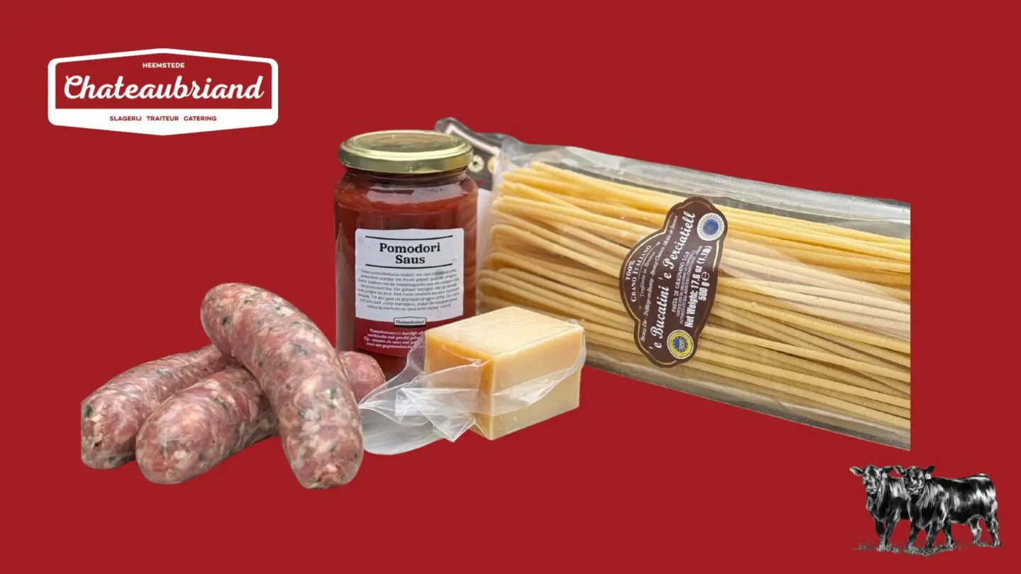 Pasta met venkelworst