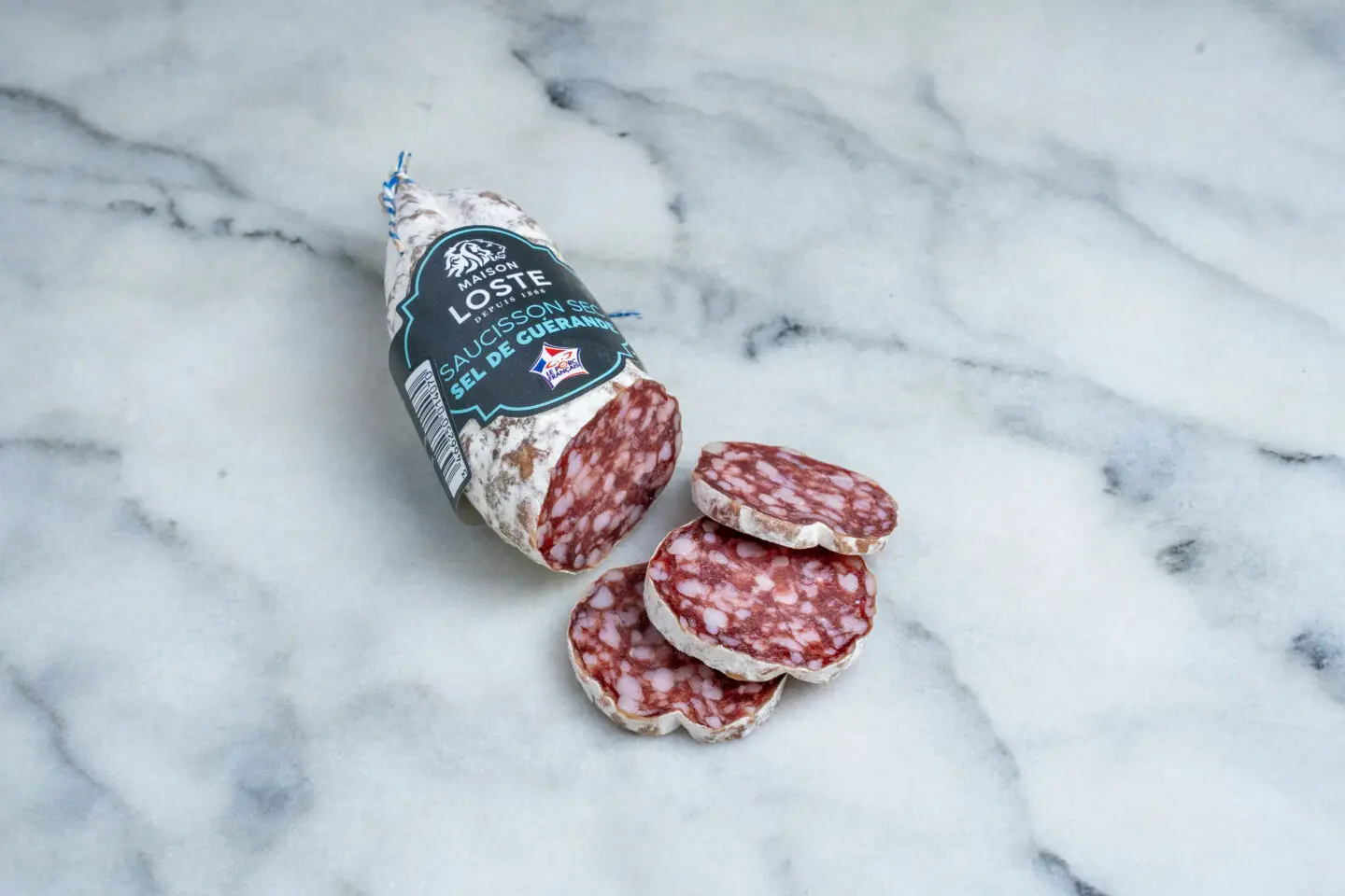 Saucisson sec sel de guérande