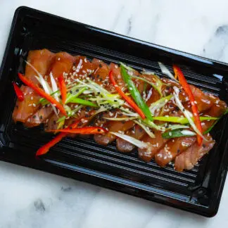 Sashimi van Jackie's Zalm