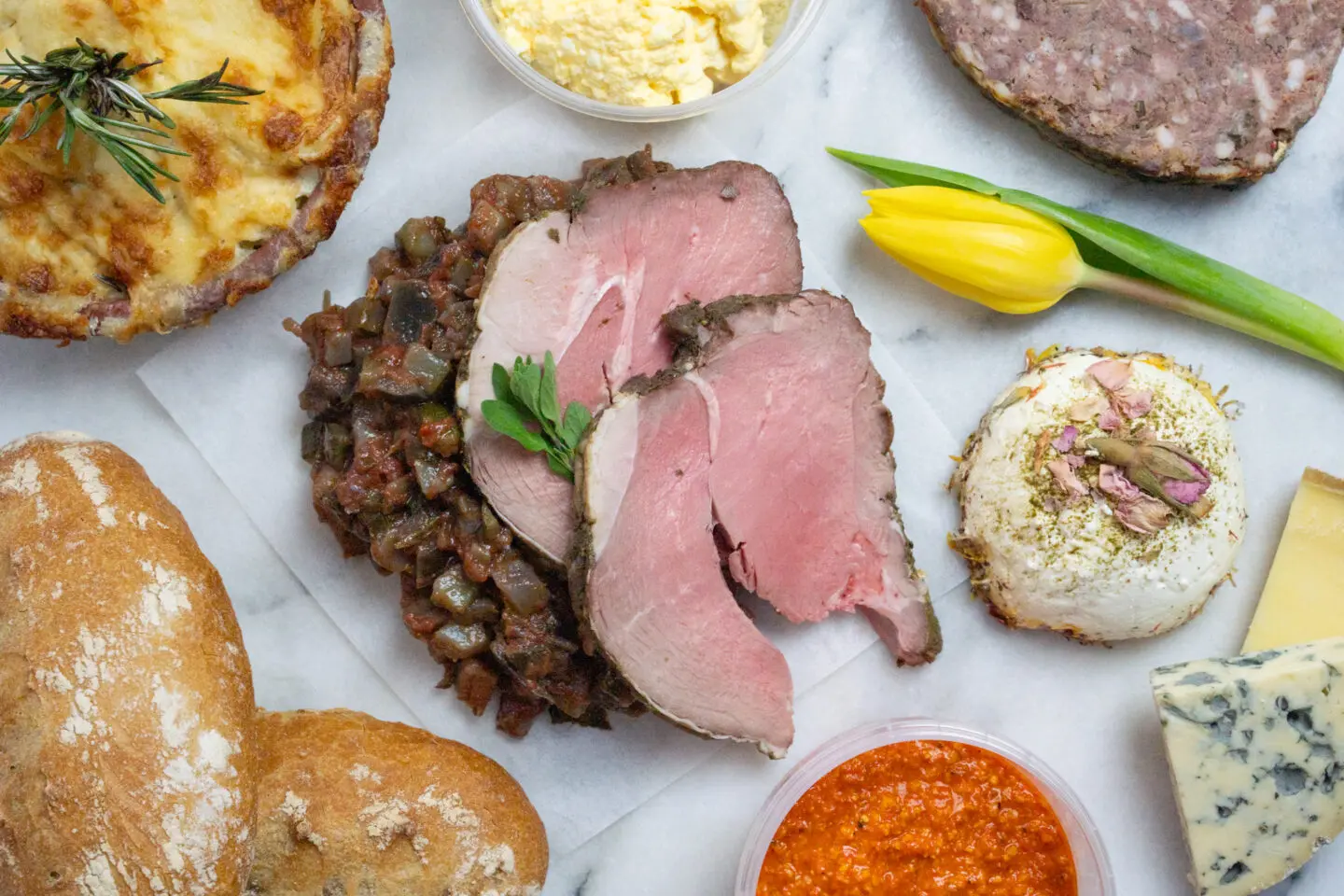 Paasfeest Lamsbout Menu